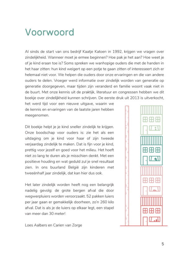 Boekje: Zindelijk, nu al